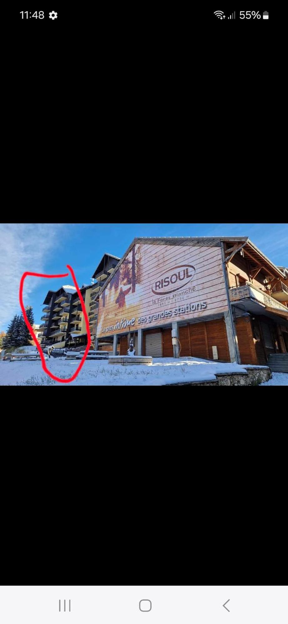 Appartement Centre Station Risoul 1850 Pied Des Pistes Le Villaret 2 Exterior foto